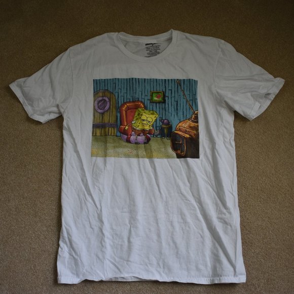 SpongeBob SquarePants Chair T-Shirt (Unisex) MEDIUM - Picture 3 of 8